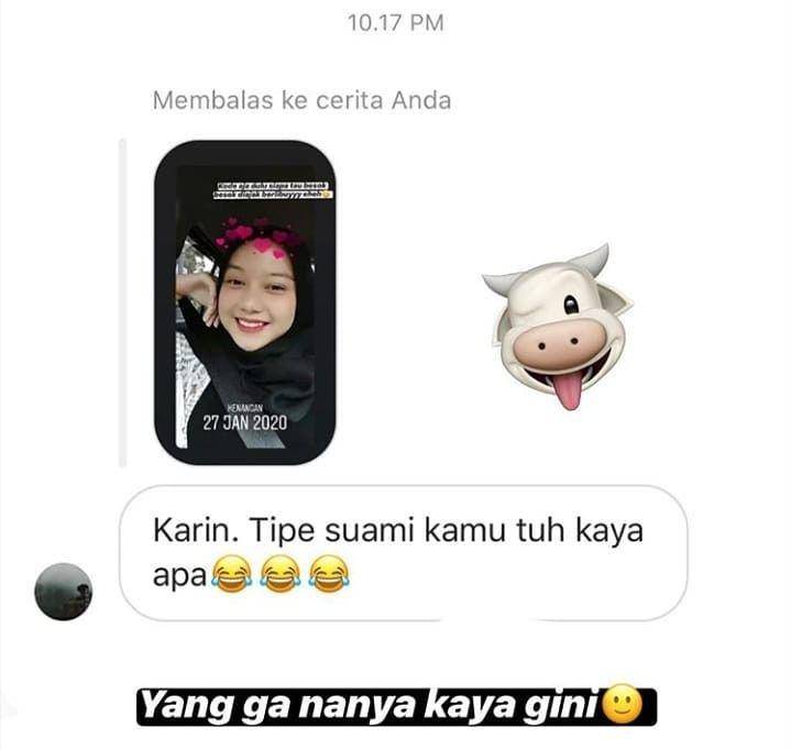 Chat cewek bikin auto nyesek (instagram.com/ngakakbingitz)