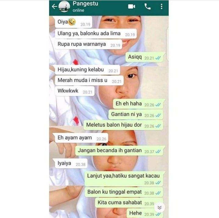 Chat cewek bikin auto nyesek (instagram.com/ngakakbingitz)