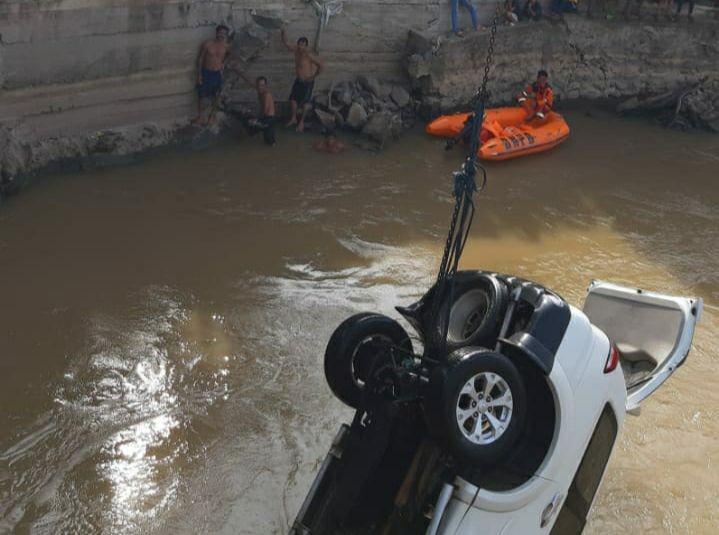 Polisi Ungkap Dugaan Awal Mobil Terjun ke Sungai di OKI