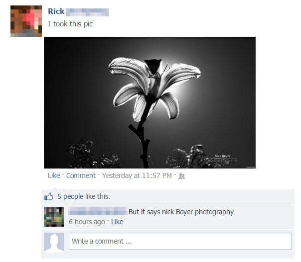 ketahuan bohong di medsos (facebook.com/Rick via diply.com)