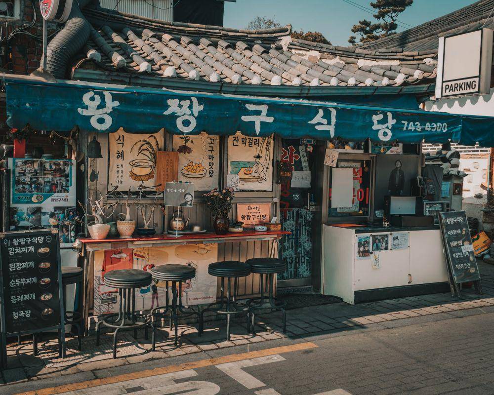 sebuah warung di Korea (pexels.com/Jacob Jin)