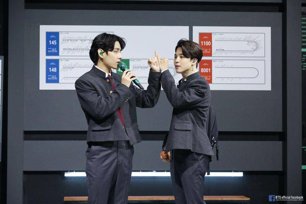 V dan Jimin BTS (facebook.com/bangtan.official)