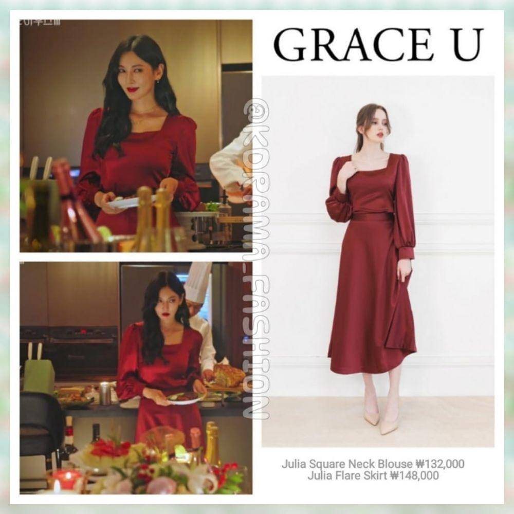 harga outfit Kim So Yeon di drama Penthouse 3 (instagram.com/kdrama_fashion)