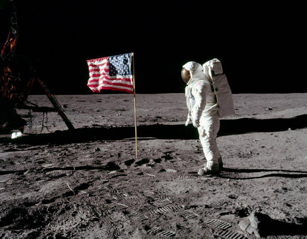 Pendaratan manusia di Bulan. (dok. NASA)