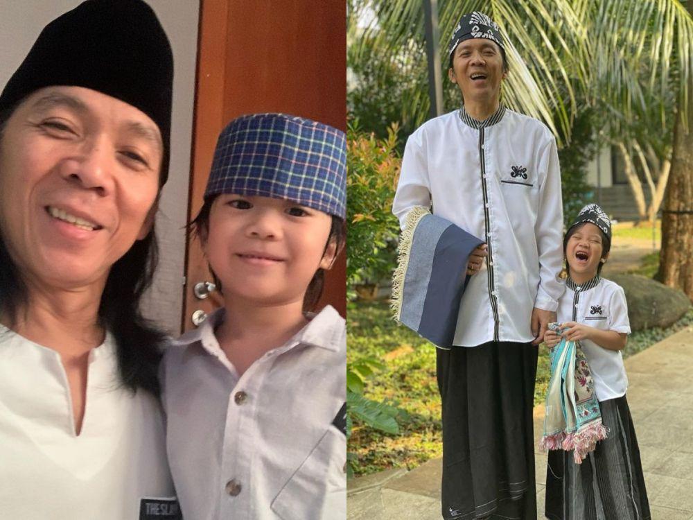 10 Potret Bimbim Slank Bersama Si Anak Bungsu, Laki-Laki Satu-Satunya!