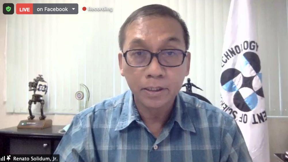 Renato Solidum, Kepala Institut Vulkanologi dan Seismologi Filipina. (Twitter.com/Manila Bulletin News)