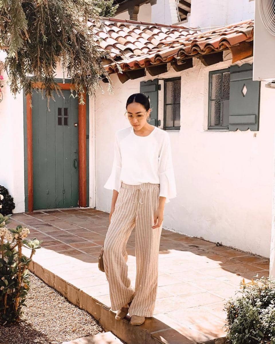 Outfit longgar (instagram.com/amandanhammond)