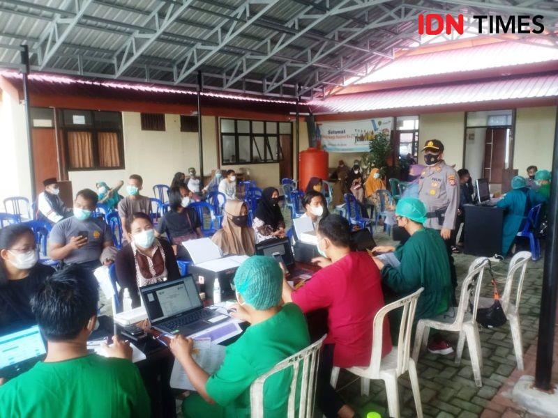 Dukung 1 Juta Vaksin, Polres Penajam Laksanakan Gerai Vaksin Presisi