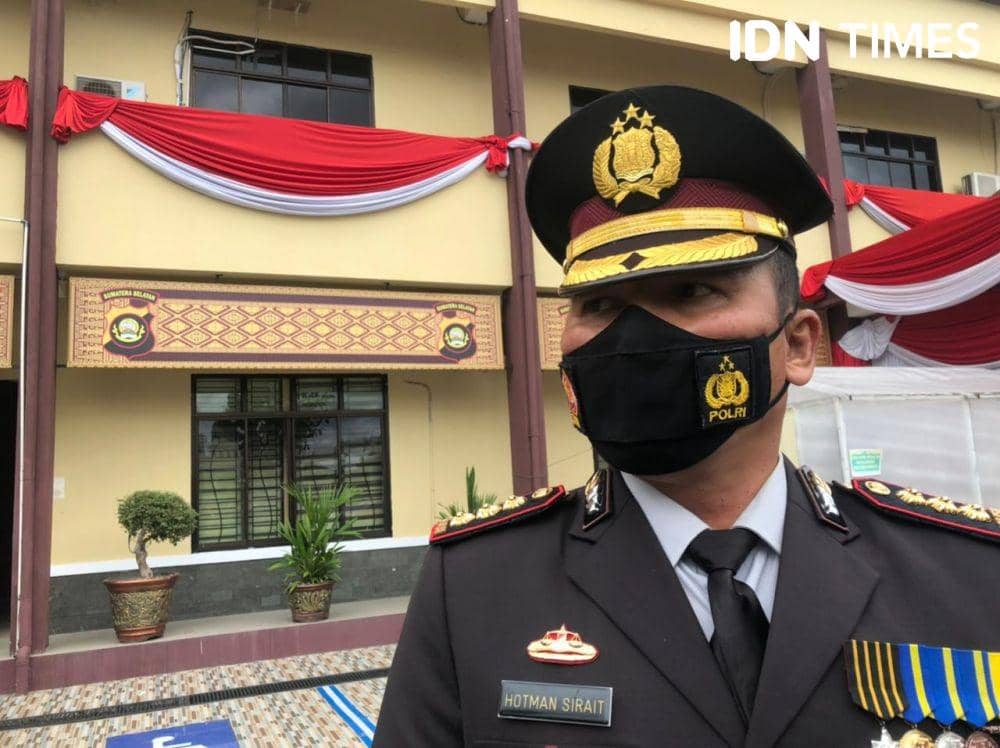 Direktur Lalu Lintas Polda Sumsel, Kombes Pol Cornelis Ferdinand Hotman Sirait (IDN Times/Rangga Erfizal)