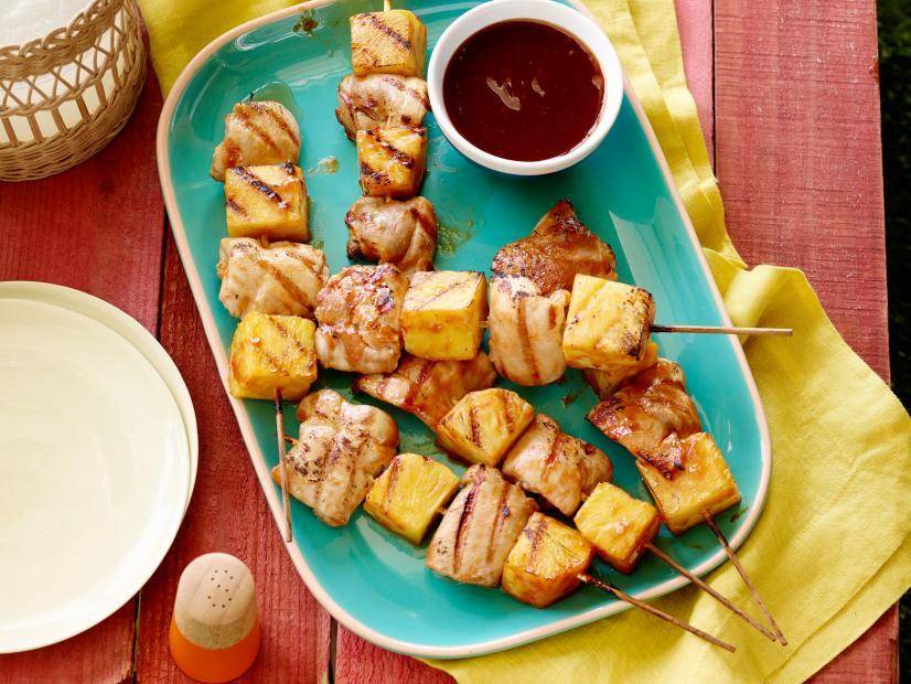 chicken and pineapple kabobs (foodnetwork.com/Tyler Florence)