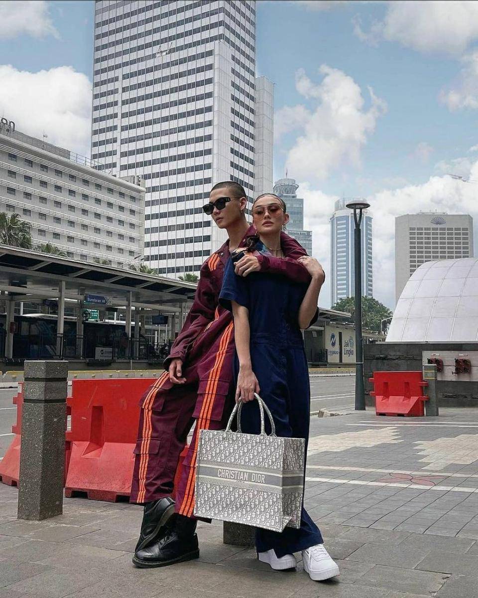 Agnez Mo dan Adam Rosyadi (instagram.com/adamrxsydi)