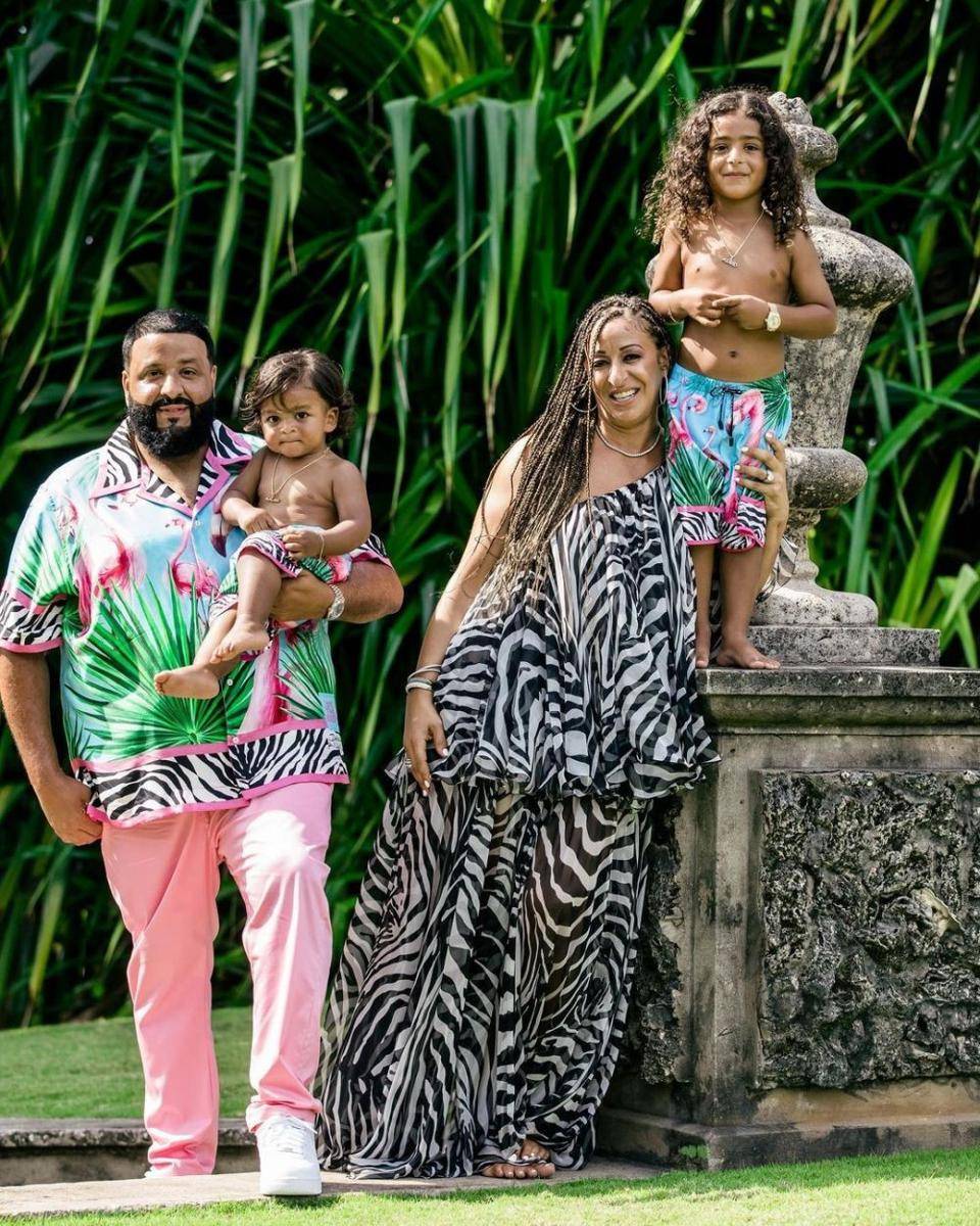 Keluarga DJ Khaled (Instagram.com/djkhaled)