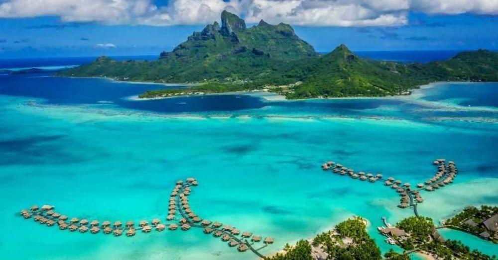 9 Potret Keindahan Bora Bora, Pernah Jadi Tempat Bulan Madu Syahrini