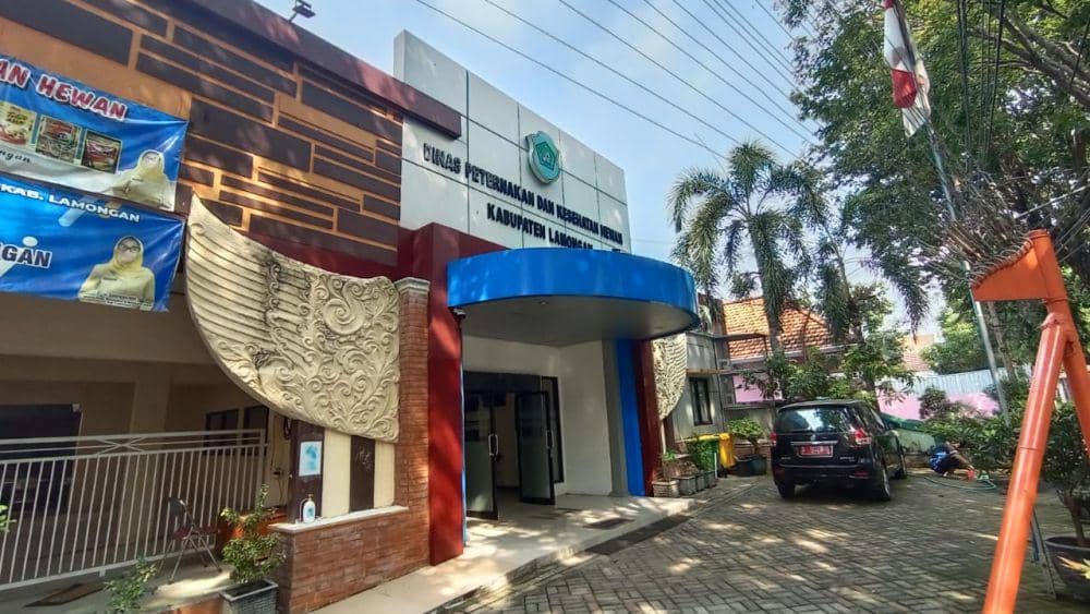 Kantor Dinas Peternakan dan Kesehatan Hewan Kabupaten Lamongan. IDN Times/Imron