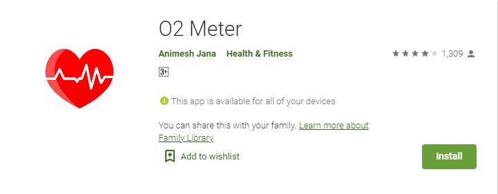 O2 Meter di Google Play Store (play.google.com)