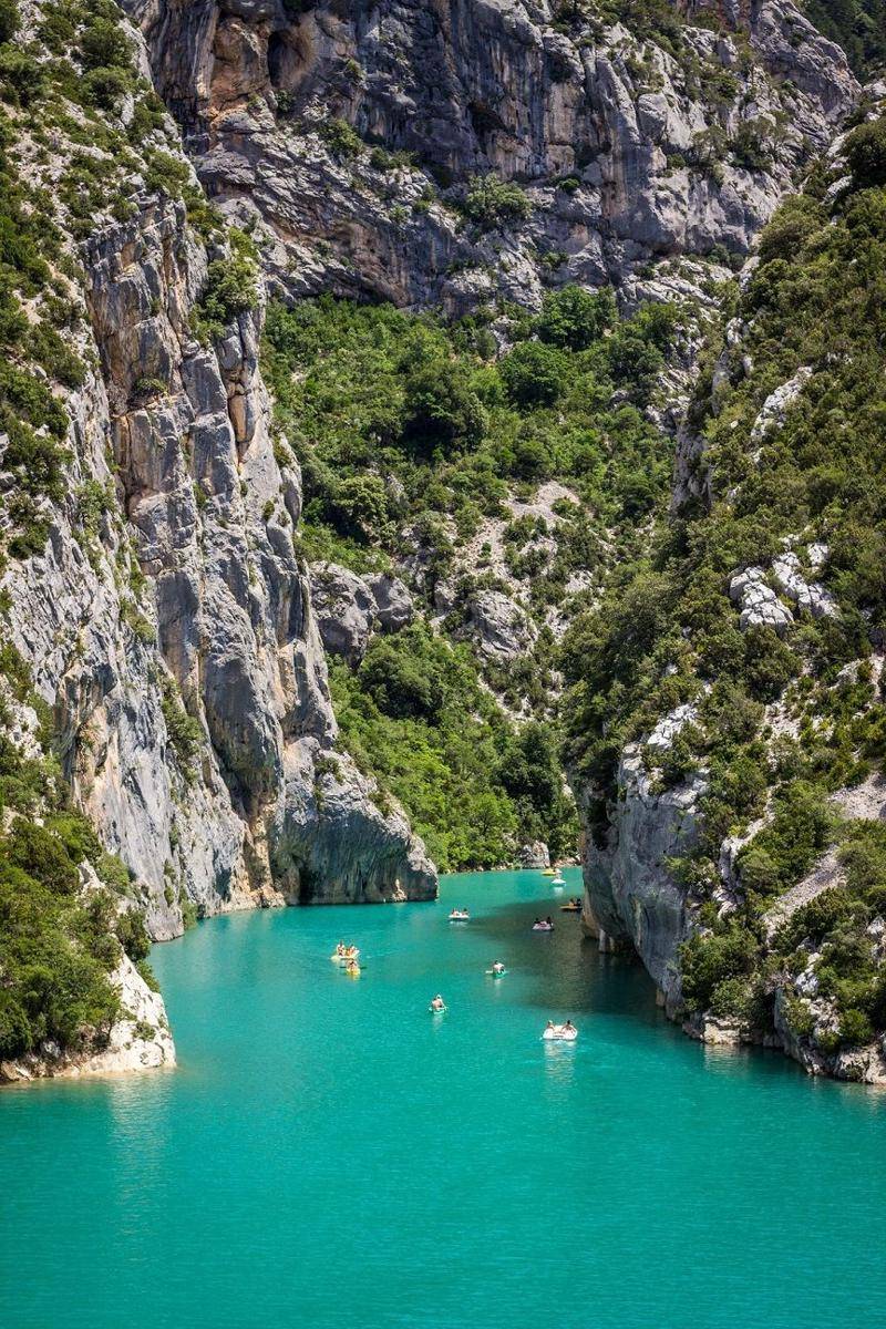 Ngarai Verdon, Provence, Prancis (unsplash.com/Noah Baslé)