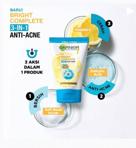 Garnier (Instagram.com/garnierindonesia)