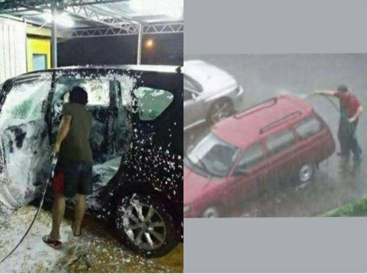 10 Tingkah Lucu Orang Saat Cuci Mobil, Kocak Banget!