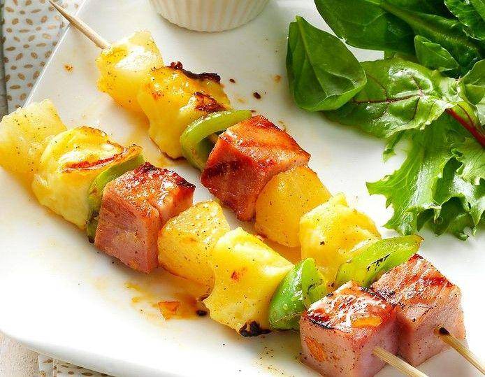 ragam olahan sate nanas (tasteofhome.com)