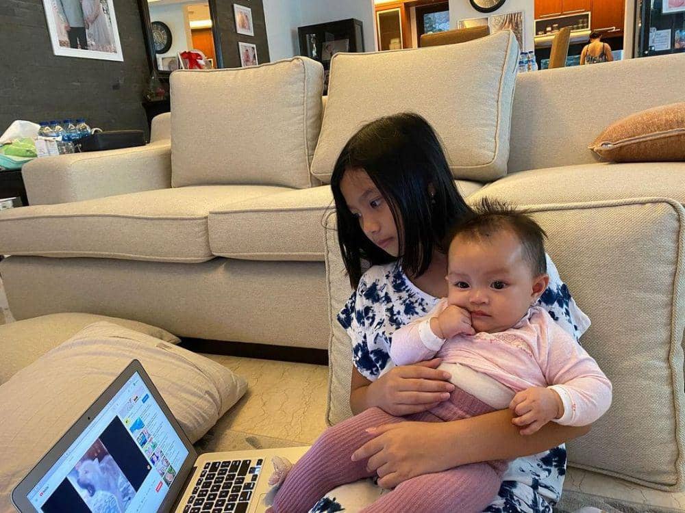 Aqila dan Arsila, anak Zaskia Gotik (instagram.com/sirajuddinmahmudsabang)
