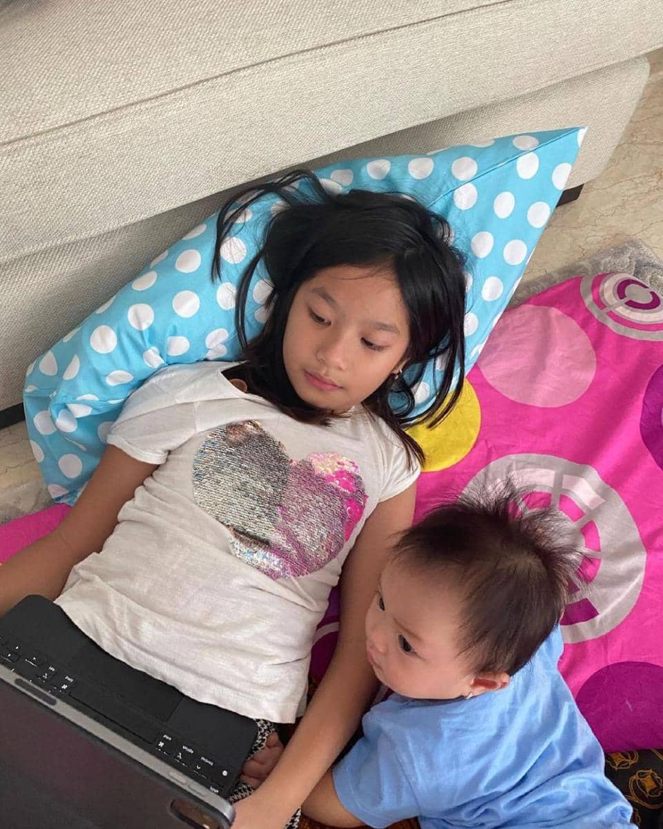 Aqila dan Arsila, anak Zaskia Gotik (instagram.com/sirajuddinmahmudsabang)