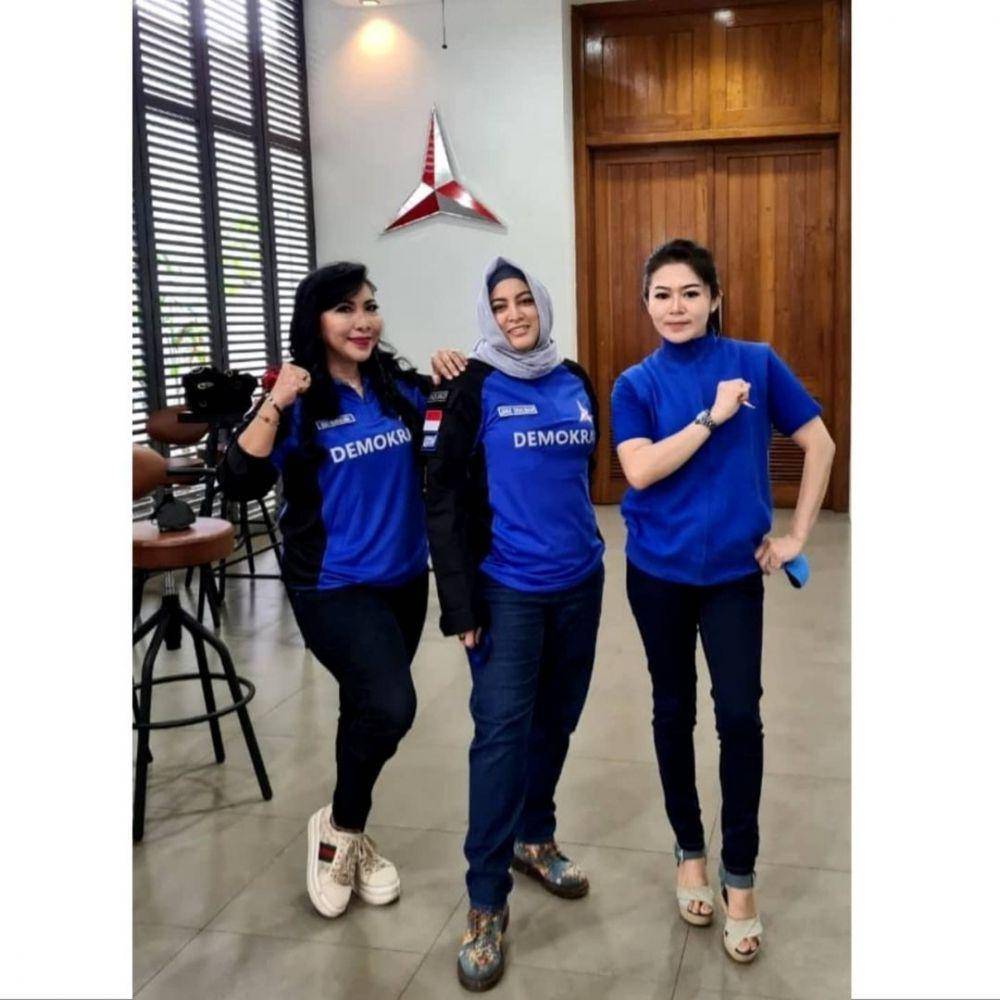 Jane Shalimar sebagai kader Partai Demokrat (instagram.com/janeshalimar_1)