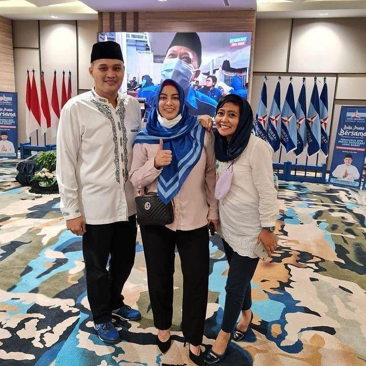 Jane Shalimar sebagai kader Partai Demokrat (instagram.com/janeshalimar_1)