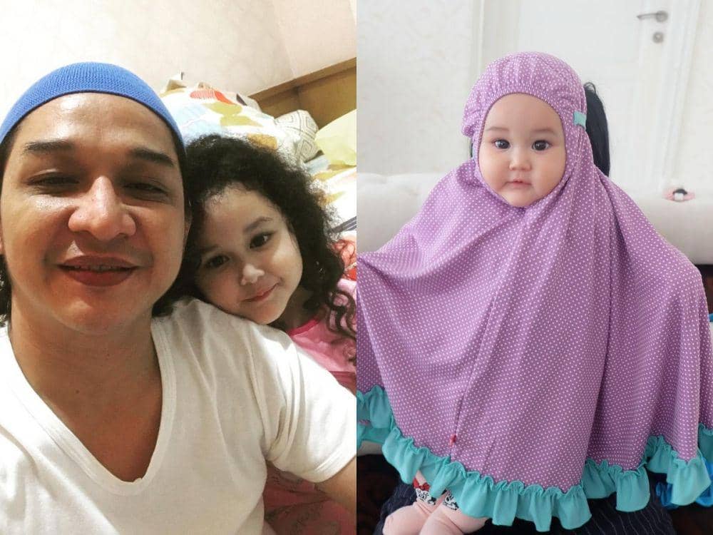 10 Momen Gemas Pasha Bersama Putri Bungsu Kesayangan, Gemoy!