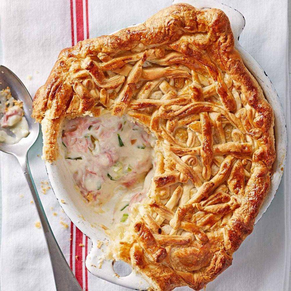 ham and leek pie (instagram.com/bbcgoodfood)