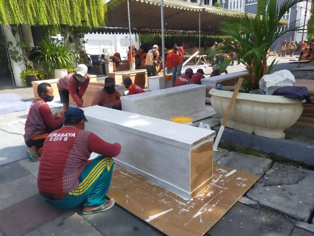 Langkah Surabaya Hadapi Tingginya Kematian Covid-19