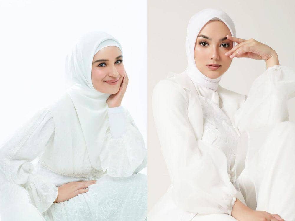 Anggun dan Bersahaja, Ini 11 Potret Artis saat Kenakan Hijab Putih