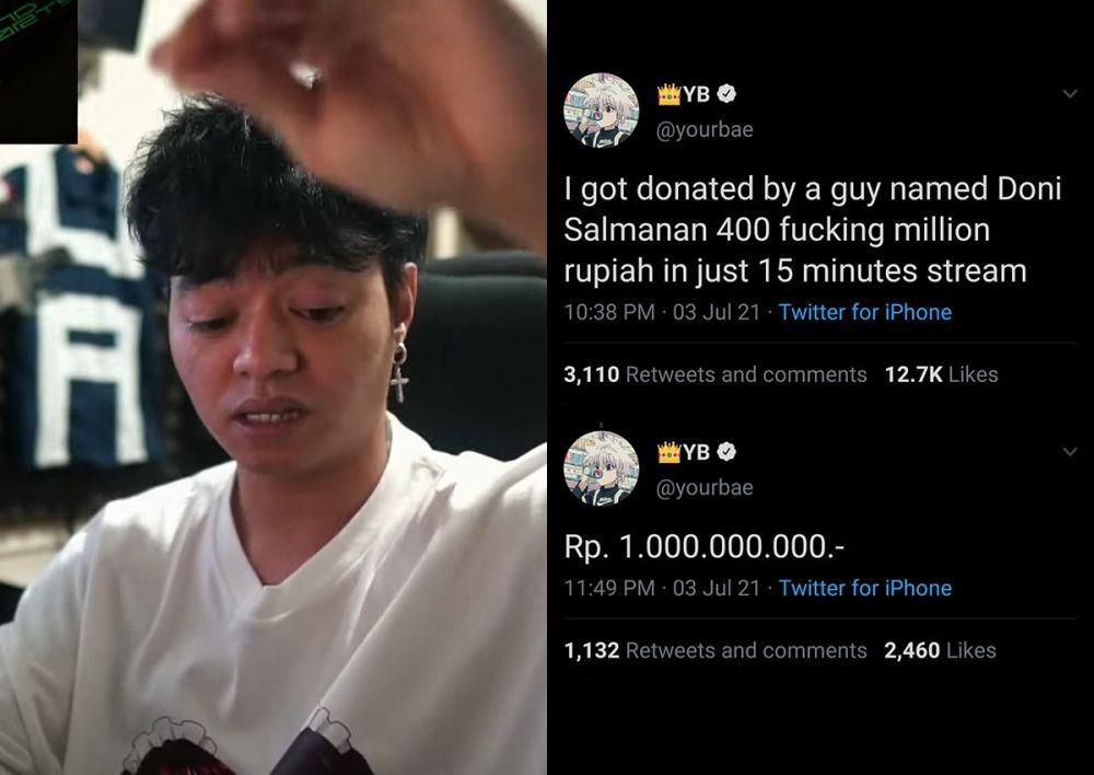 Viral, 5 Fakta Reza Arap Dapat Donasi 1 Miliar dari Doni Salmanan