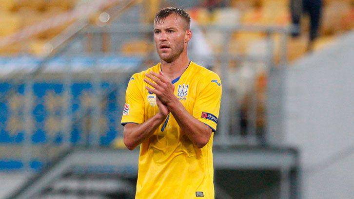 potret Andriy Yarmolenko bersama Timnas Ukraina(whufc.com)