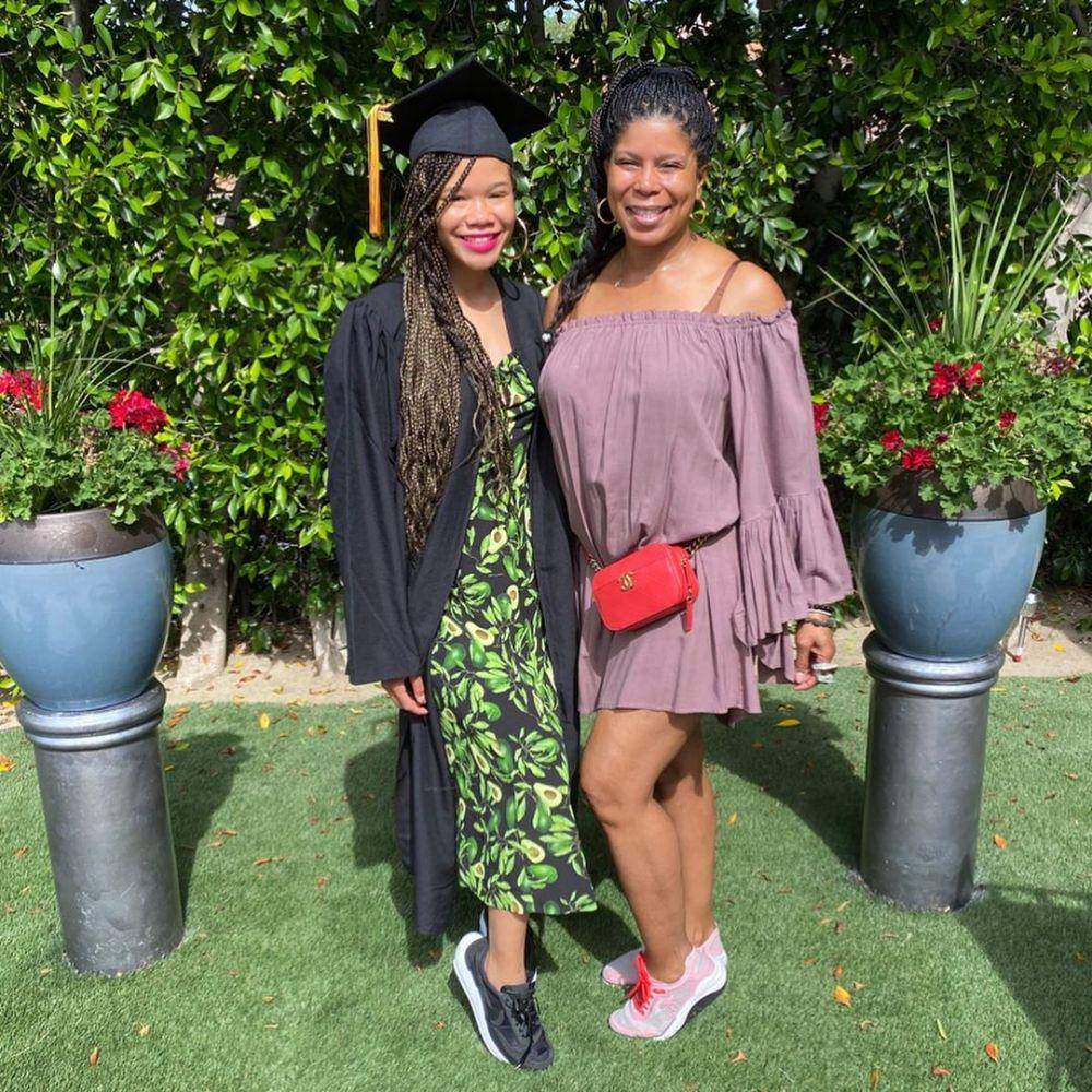 Storm Reid dan sang ibu (instagram.com/stormreid)