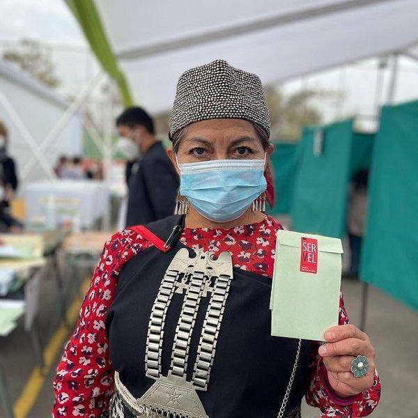 Seorang wanita pribumi asli Mapuche, Elisa Loncon, ditunjuk untuk merumuskan kembali konstitusi baru Cile pada hari Minggu, 4 Juli 2021, waktu setempat. (Instagram.com/elisa.loncon)