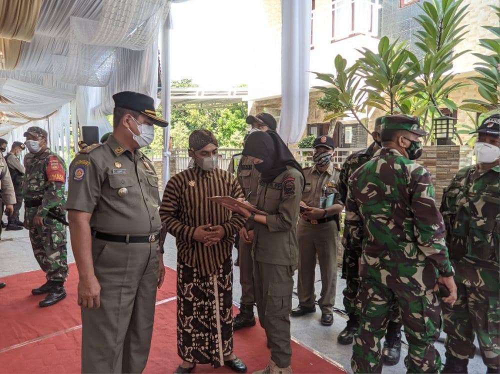 3 Hari PPKM Darurat, 17 Pesta Pernikahan di Kulon Progo Dibubarkan