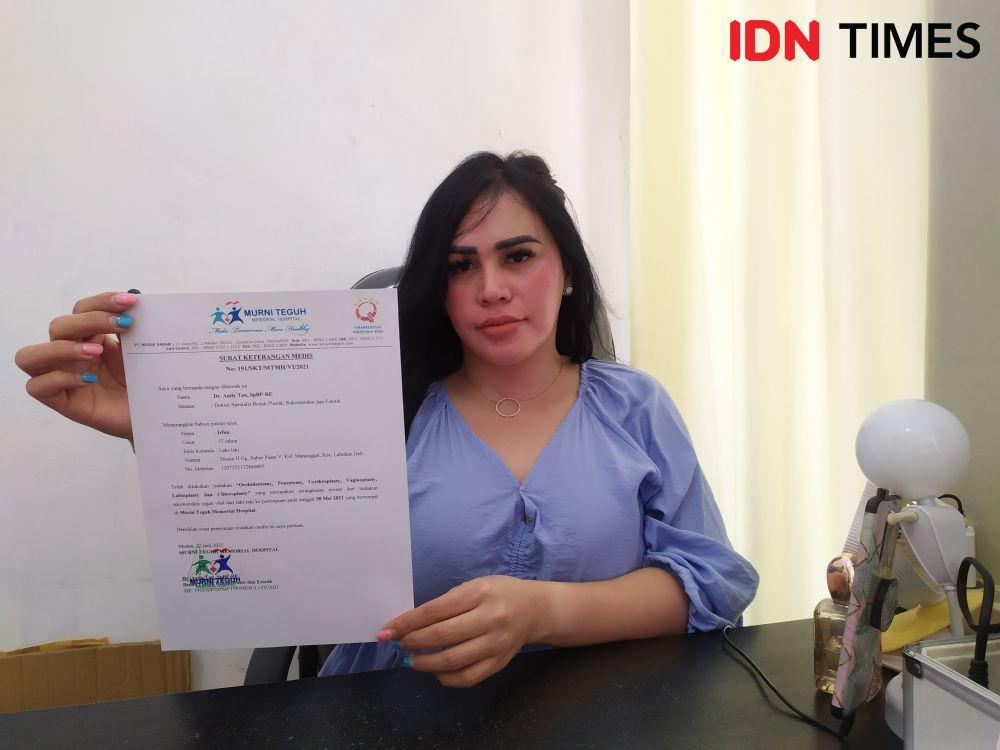 Pengakuan Ratu Entok, Transgender Pertama yang Operasi di Medan