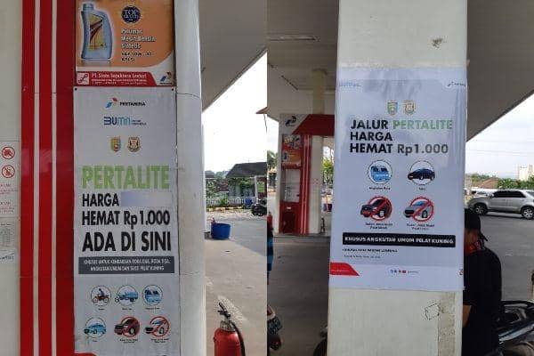 Hore! Harga Pertalite Kini Rp6.850/Liter di 27 SPBU Bandar Lampung