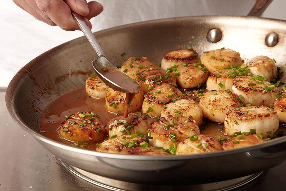 Ilustrasi membuat scallop ala restoran (epicurious.com)