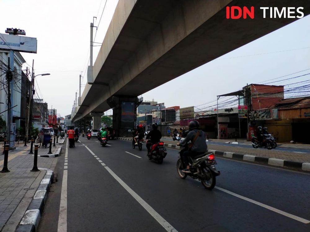 [FOTO] Kondisi Lalin Jaksel di Hari Ketiga PPKM Darurat