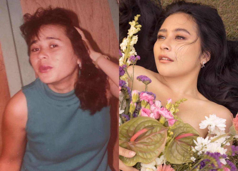 Potret jadul mama Prilly Latuconsina (Instagram.com/prillylatuconsina96/ | Winstongomez via Instagram.com/prillylatuconsina96/)