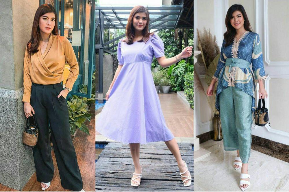 9 Inspirasi OOTD Elegan ala Raya Kohandi, Simple dan Berkelas