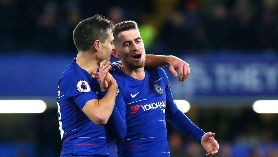 potret César Azpilicueta dan Jorginho bersama Chelsea(90min.com)