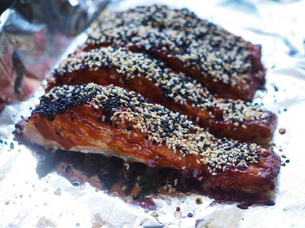 Korean gochujang grilled salmon (notquitenigella.com)