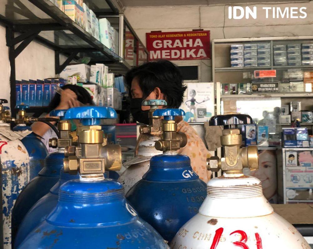 Kebutuhan Oksigen Sumsel Meningkat Dua Kali Lipat