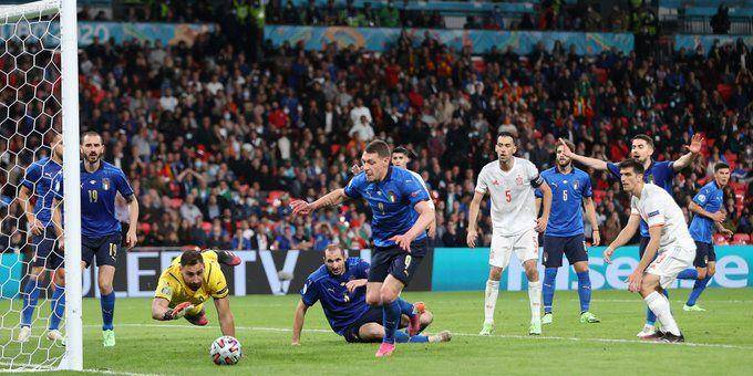Italia berjumap Inggris di laga final PIala Eropa 2020. twitter.com/EURO2020
