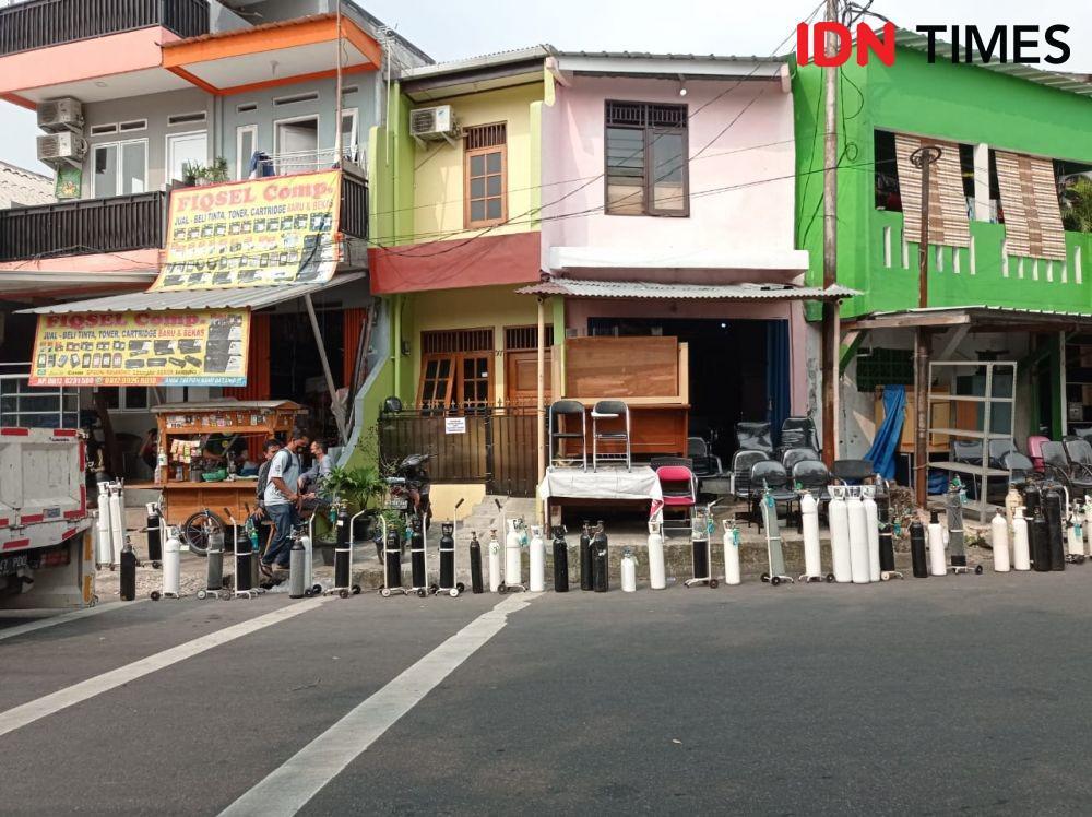 Oksigen untuk Pasien COVID-19 Langka, LaporCovid Duga Ada Monopoli