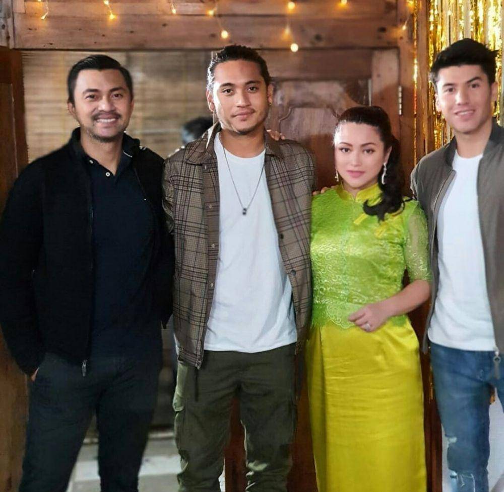Anjasmara dan menantu di sinetron.  (instagram.com/bu_deedee)