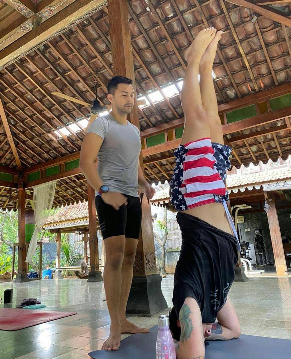 Anjasmara dan menantu asli.  (instagram.com/boykebayuaji)