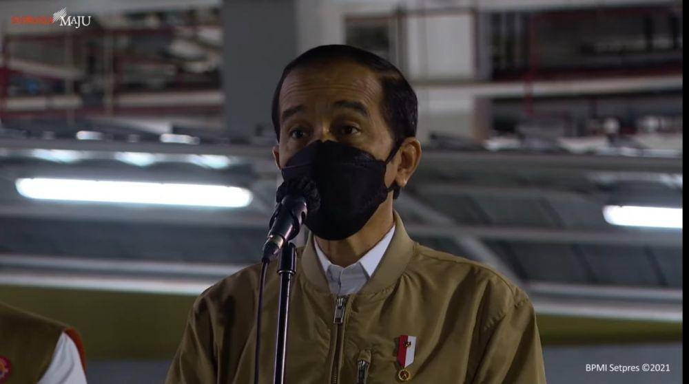 Presiden Jokowi tinjau Rusun Pasar Rumput (Dok.Biro Pers Kepresidenan)
